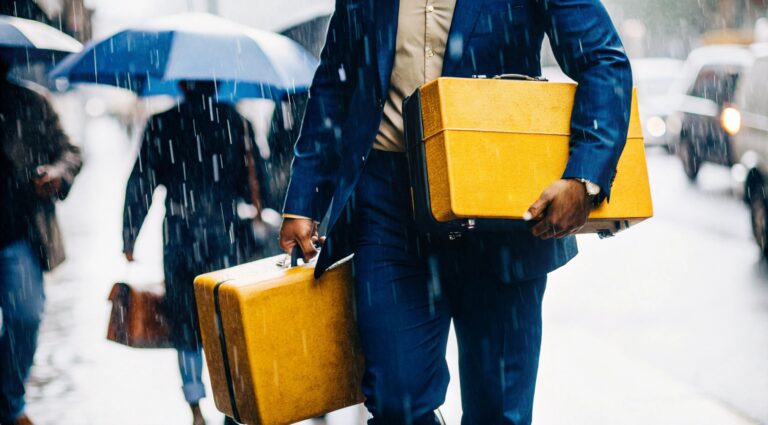 Moving in bad weather: Professional moves Prime boxes safely in the rain