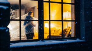 Η Prime προστατεύει έπιπλα στη μετακόμιση σε κακές καιρικές συνθήκες με χιόνι