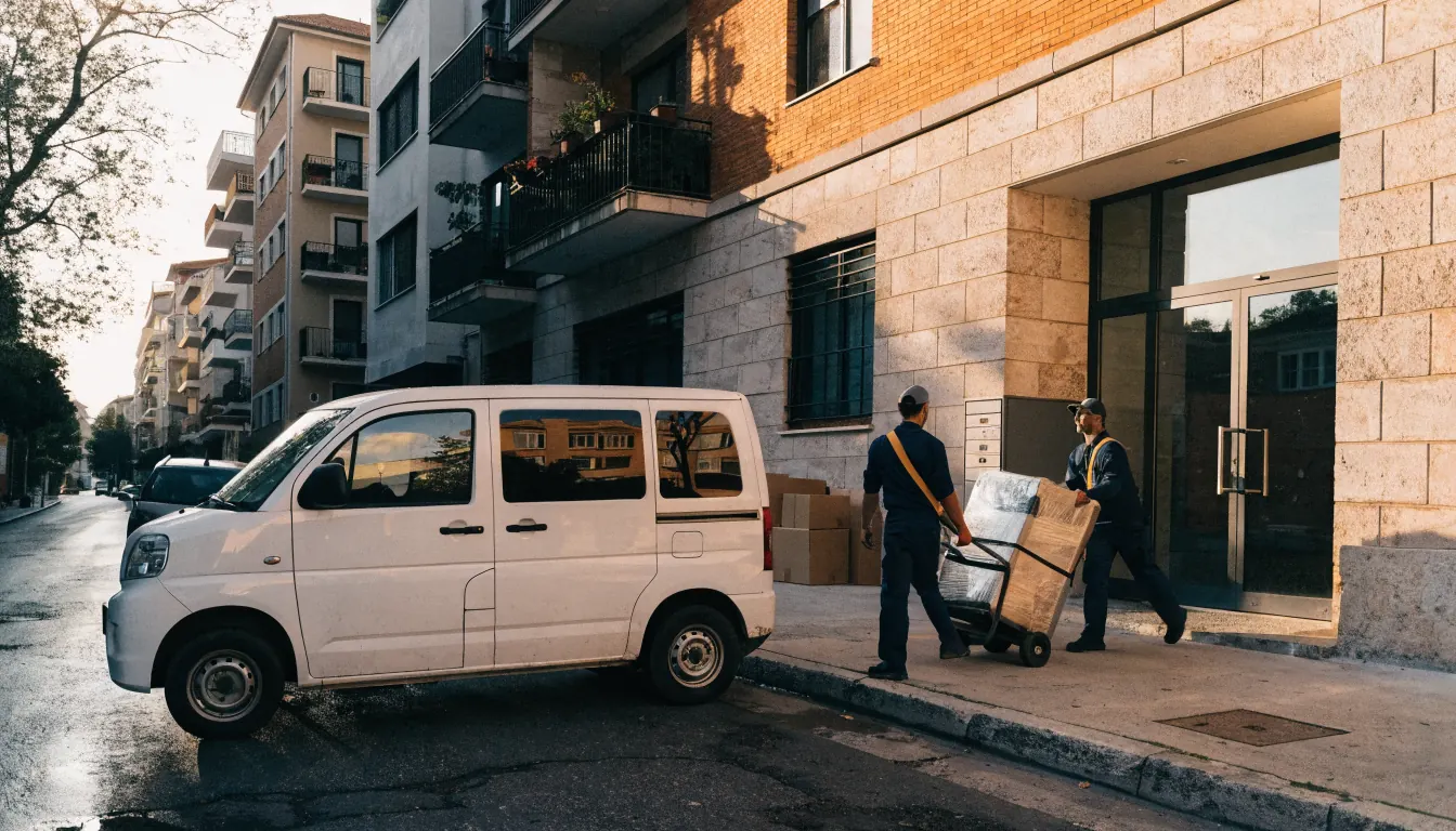 truck taxi Thessaloniki prices - direct microtransport with professional van