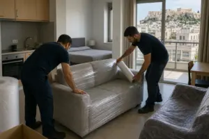 Μετακόμιση γκαρσονιέρας: συσκευασία και προστασία επίπλων από την Prime Μεταφορική